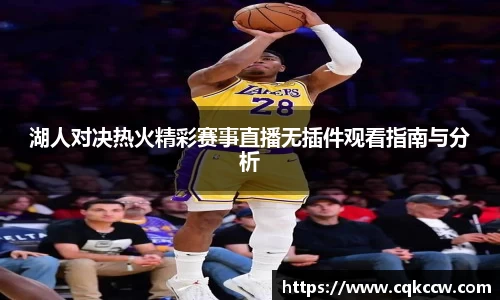 湖人对决热火精彩赛事直播无插件观看指南与分析